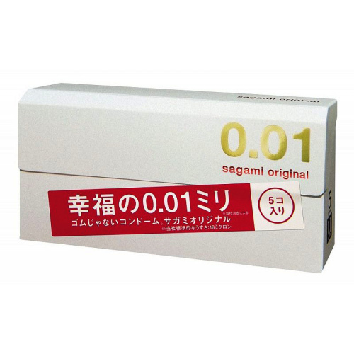 Презервативы Sagami Original 0,01    5 шт