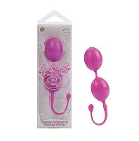 Каплевидные вагинальные шарики, розовые