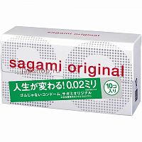 Презервативы Sagami Original 002 полиуретан, 10 шт