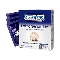 Контекс-3 Презервативы Contex Extra Sensation