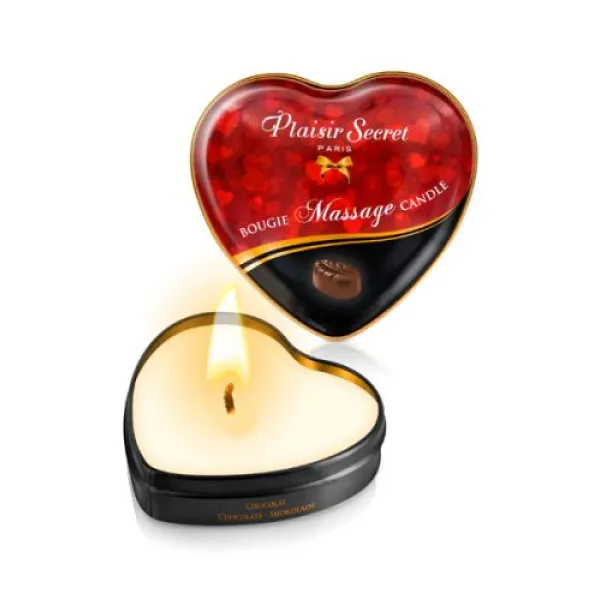 Plaisir Secret Массажная свеча Bougie Massage Candle с ароматом шоколада, 35 мл