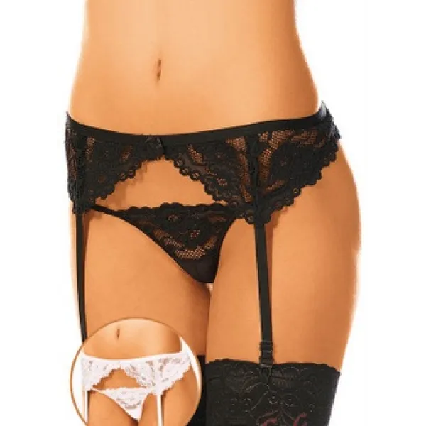 Пояс для чулок и стринги S/M 330926 S/L