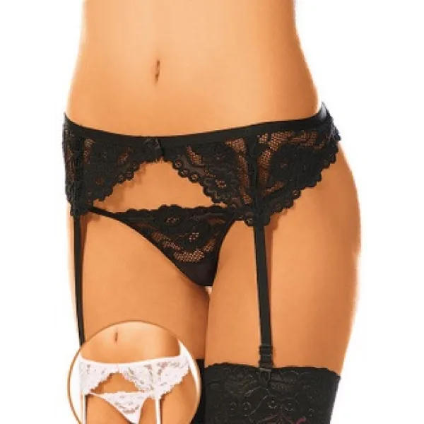 Пояс для чулок и стринги M/L 330927 S/L