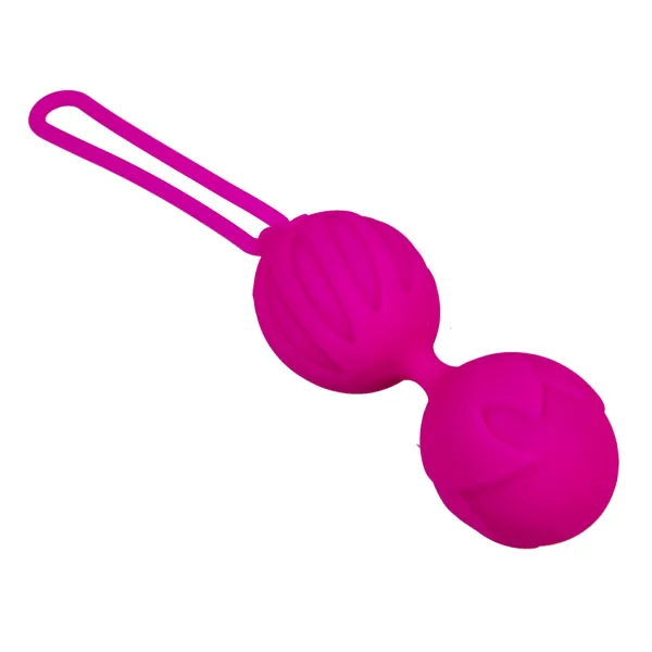 Вагинальные шарики "Geisha Lastic Balls, размер S, фуксия