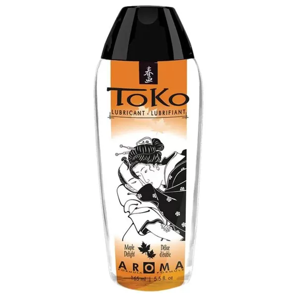 Лубрикант на водной основе "Тoko Aroma", вкус кленовый сироп 165мл