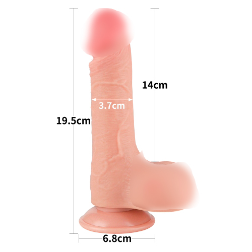 Фалоимитатор реалистик 7.5'' Sliding Skin Dual Layer Dong Flesh 317204 LV фото 3 Фалоимитатор реалистик 7.5'' Sliding Skin Dual Layer Dong Flesh 317204 LV фото 3