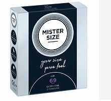 Презервативы MISTER SIZE 69,  3 шт