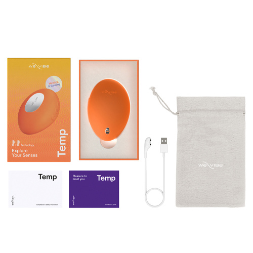 Вибратор We-Vibe Temp, оранжевый фото 3