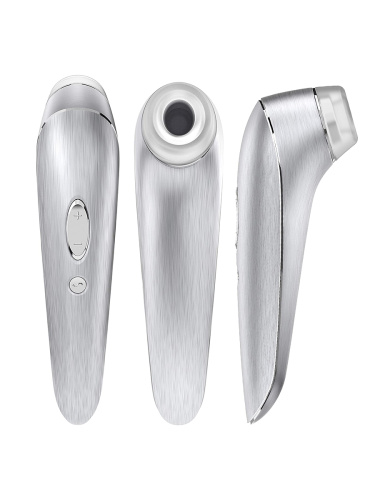 Satisfyer Luxury High Fashion Вакуумный стимулятор, серебряный фото 6