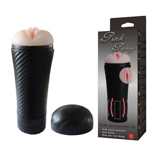 Вагина реалистик с многоуровневой вибрацией  фото 2