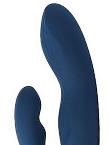 Aylin Dark Blue Вибростимулятор со встроенным аккумулятором	 фото 6