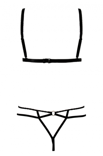 Шикарный комплект из цветочного кружева «Alcyone» L фото 6