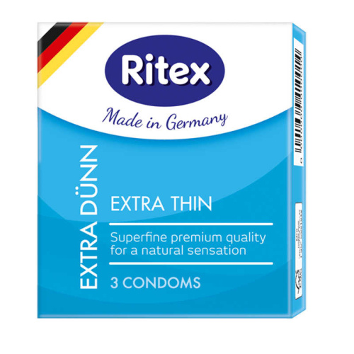 Презервативы Ritex Extra Dunn-3 ультратонкие