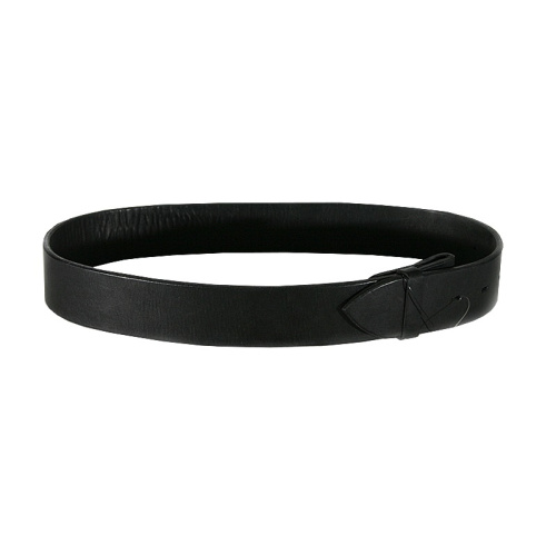 Ремень под пряжку, широкий, кожаный НАКАЖИ МЕНЯ