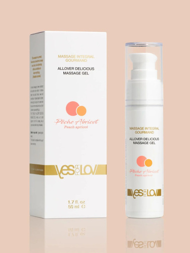  Универсальный массажный гель "Персик-абрикос", 50мл фото 4