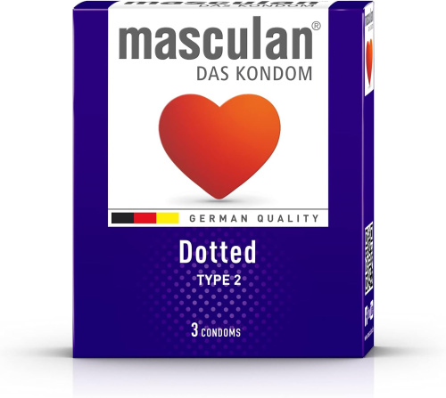 Презервативы Masculan Dotted №3 (с пупырышками)