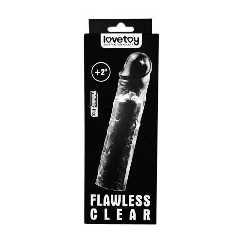 Насадка удлиняющая Flawless Clear Penis Sleeve Add 2 314014 LV фото 3