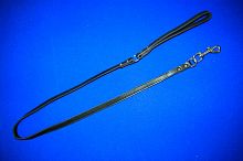 Поводок кожаный "Привязь любви-1" (подшитый)