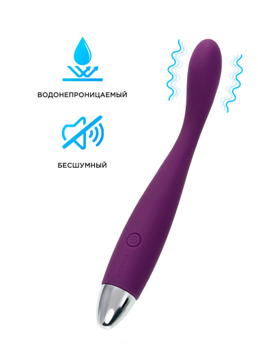 SVAKOM Вибратор из силикона Coco 18.2 см, violet фото 9