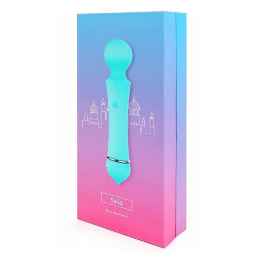 СЕНСОРНЫЙ ВИБРОМАССАЖЁР SaSa бирюзовый 2039-7К фото 5