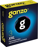 Презервативы GANZO XXL, латекс, 3 шт