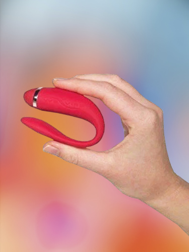 Купить We-Vibe Special Edition красный вибромассажер на батарейках фото 9