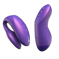 Вибратор для пар We-Vibe Chorus Pro фиолетовый