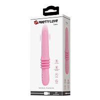 Вибромассажер с фрикциями "Susie", Розовый