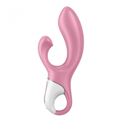 Розовый вибратор-кролик с расширением Air Pump Bunny 2 38575 фото 2