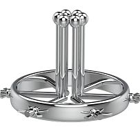 Металлический анальный-вагинальный расширитель,Фистинг 