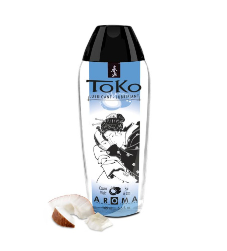 Лубрикант на водной основе "Тoko Aroma", вкус кокос 165мл	 фото 8