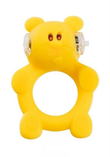 Вибронасадка " Beasty Toys Brutal Bear " желтая 008 