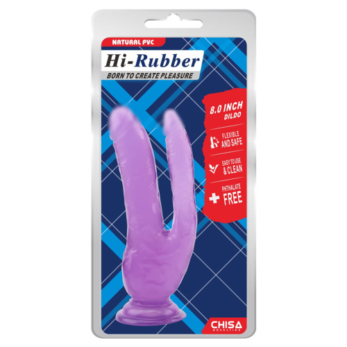 Фаллоимитатор на присоске, двойного проникновения фото 3