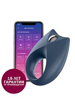 Satisfyer Эрекционное кольцо Royal One, темно-синий 01982