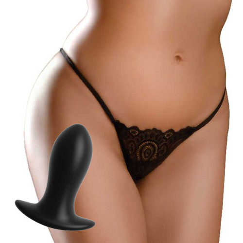 Невероятный набор для анальных игр: Hookup Panties Remote Bowtie Bikini - Fits Size S-L 4821-23 PD фото 5