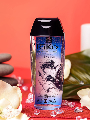 Лубрикант на водной основе "Тoko Aroma", вкус экзотик фрукты 165мл	 фото 6