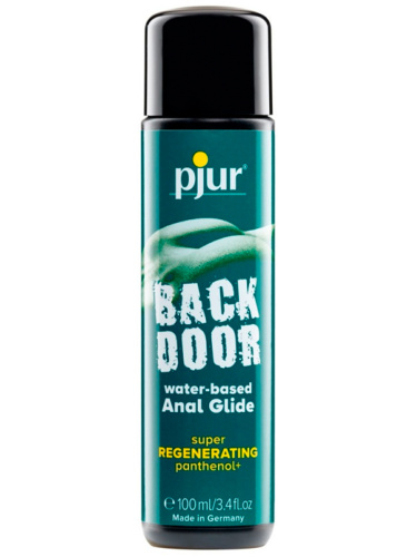 Анальный любрикант с пантонолом PJUR BACK DOOR Panthenol Regenerating Anal Glide, 100 мл.