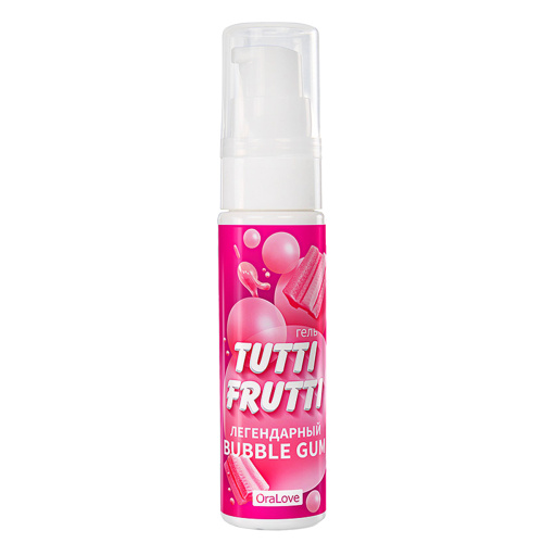 Интимный гель TUTTI-FRUTTI BUBBLE GUM 30 г