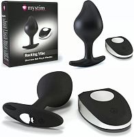 Вибростимулятор для ануса Mystim Buttplug Rocking Vibe S 