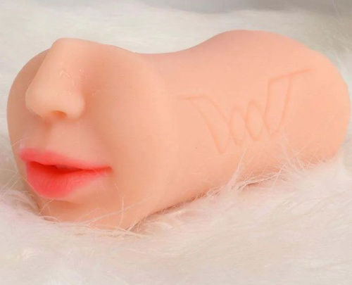 Реалистичный мастурбатор-вагина анус рот