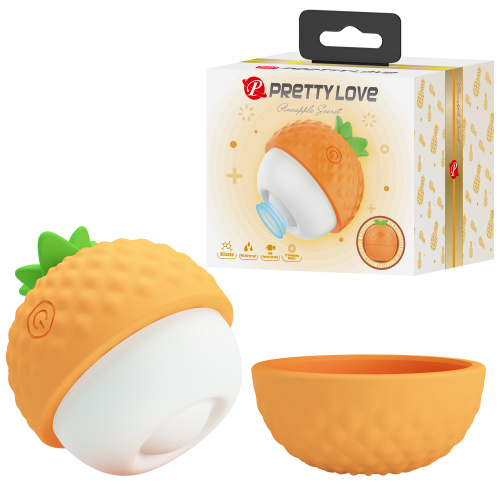 Мини-стимулятор Pineapple Secret, оранжевый фото 2