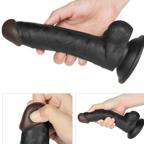 Страпон Vibrating Easy Strapon Set 7.5' Черный 715127 LV фото 5