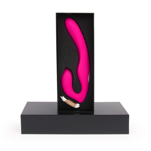 Перезаряжаемый безремневой страпон S-HANDE «Nami»  с вибрацией SHD-S125-2 фото 5