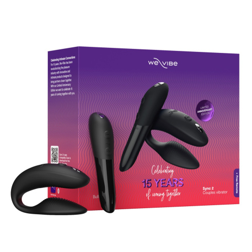 Набор вибраторов для пар We-Vibe 15 Year Anniversary Collection: Tango X + Sync 2 фото 2