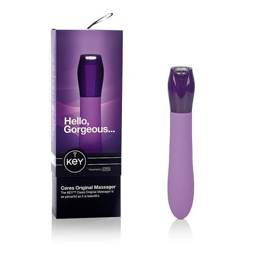 Вибромассажер "Ceres Original Key", фиолетовый фото 2