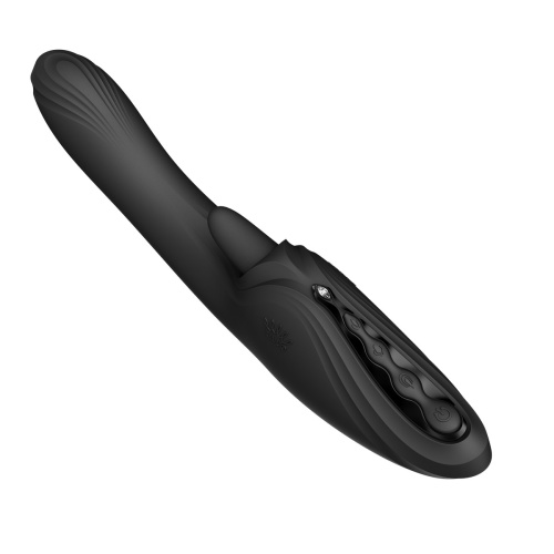 Вибратор Ares G-Spot Rabbit с функцией нагрева,черный фото 8