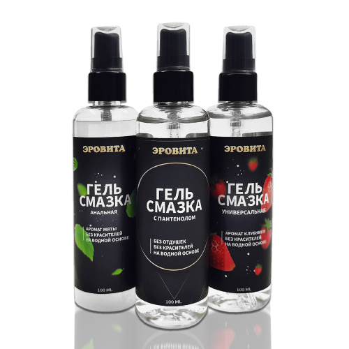Анальная смазка с охлаждающим эффектом ЭроВита, "Ледяная мята" фото 3
