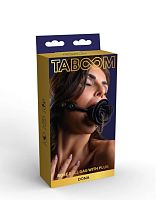 Taboom Кляп-шар в форме розы с заглушкой Rose Ball Gag with Plug17310 