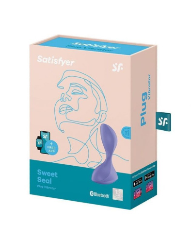 Satisfyer Sweet Seal анальная пробка с вибрацией, 11.2х4 см 6765 фото 12