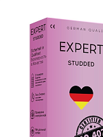 Презервативы EXPERT Studded Germany 12+3 шт., плотно облегающие